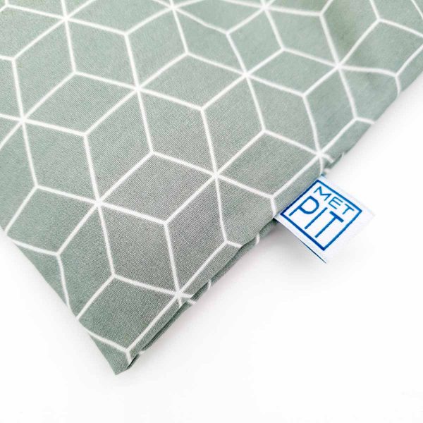 Pittenzak Klein - Warm èn Koud - Groen Grafisch - Afbeelding 2