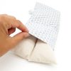 Babykruik / Oogkussen - Warm èn Koud - Blauw driehoekje - Afbeelding 3