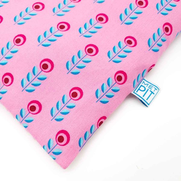 Pittenzak Klein Mix - Warm èn Koud - Roze bloem en wafelstof - Afbeelding 4