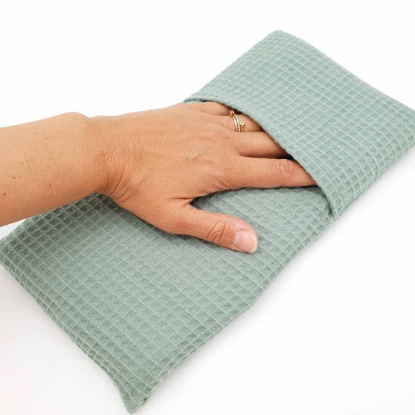 Pittenzak Klein - Warm èn Koud - Wafel oud groen - Afbeelding 3