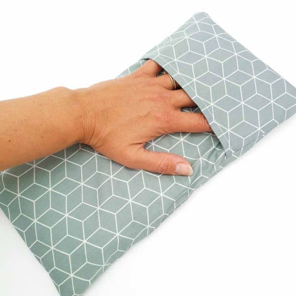 Pittenzak Klein - Warm èn Koud - Groen grafisch Juf - Afbeelding 3