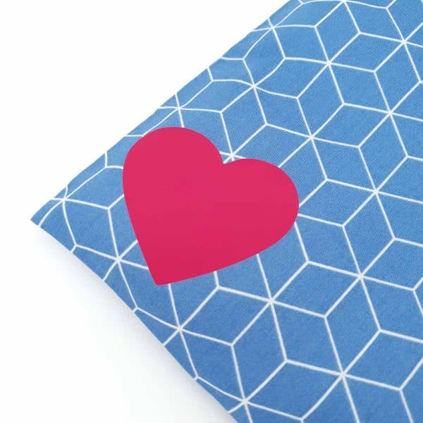 Pittenzak - Special edition - Hart - Blauw Grafisch - Afbeelding 3