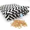 Pittenzak XL zwart wit zigzag - Afbeelding 5