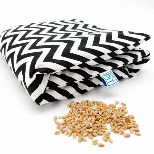 Pittenzak XL zwart wit zigzag - Afbeelding 5