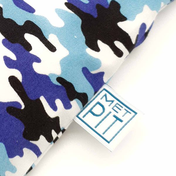 Pittenzak Klein - Warm èn Koud - Legerstof Blauw - Afbeelding 3