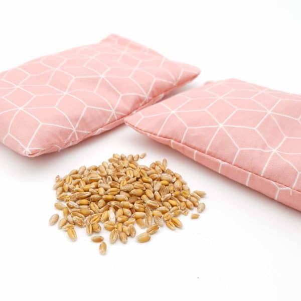 Pittenzak mini 2 stuks Roze wit grafisch - Afbeelding 2
